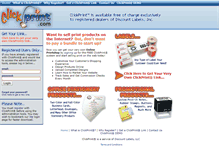 Tablet Screenshot of clickprint.com